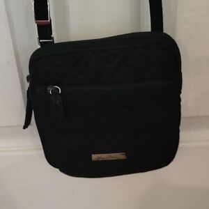 Vera Bradley Black Quilted Crossbody Bag